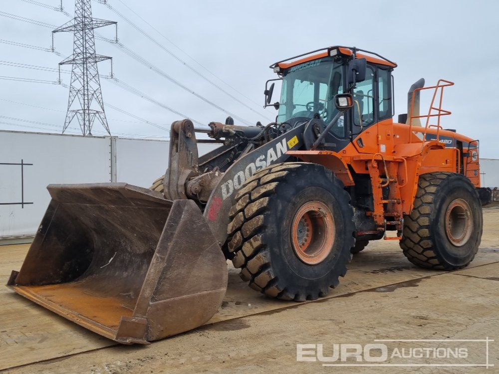 2018 Doosan DL420-5 - 轮式装载机:图1 2018 Doosan DL420-5 - 轮式装载机:图1