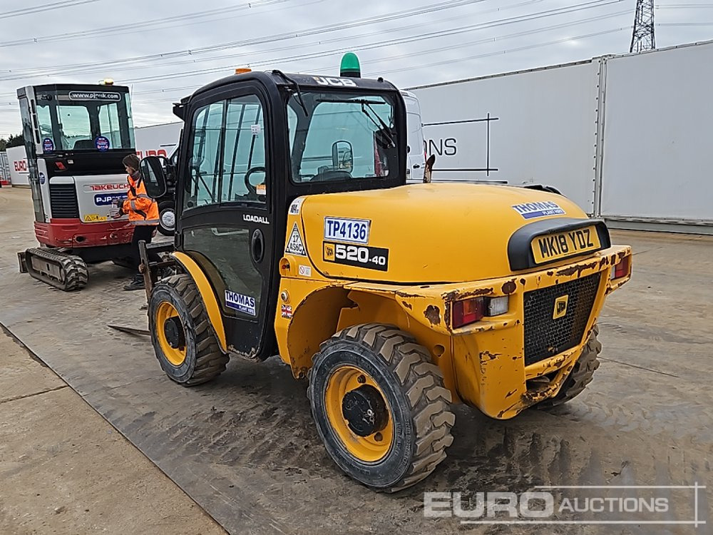 2018 JCB 520-40 - 伸缩臂叉装车:图3 2018 JCB 520-40 - 伸缩臂叉装车:图3