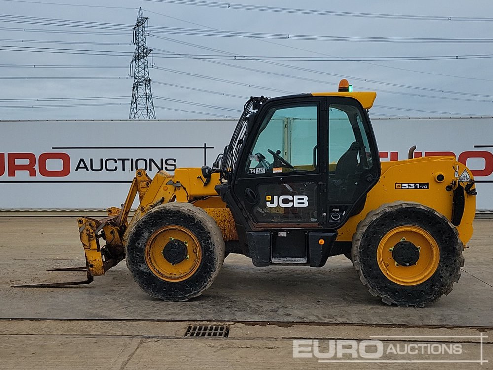 2018 JCB 531-70 - 伸缩臂叉装车:图2 2018 JCB 531-70 - 伸缩臂叉装车:图2