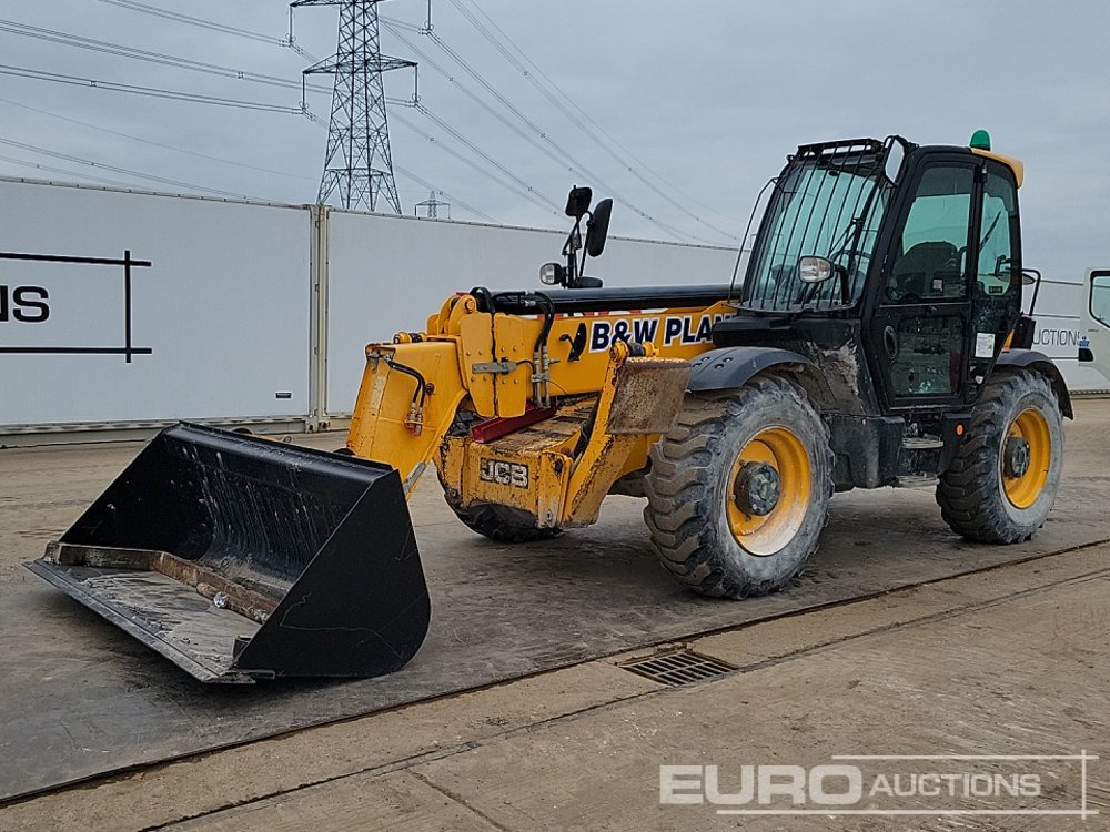 2018 JCB 540-140 Hi Viz - 伸缩臂叉装车:图1 2018 JCB 540-140 Hi Viz - 伸缩臂叉装车:图1
