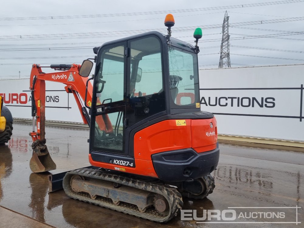 2018 Kubota KX027-4 - 小型挖掘机:图3 2018 Kubota KX027-4 - 小型挖掘机:图3