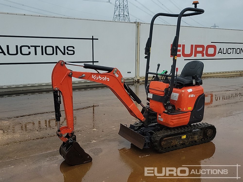 2018 Kubota U10-3 - 小型挖掘机:图1 2018 Kubota U10-3 - 小型挖掘机:图1