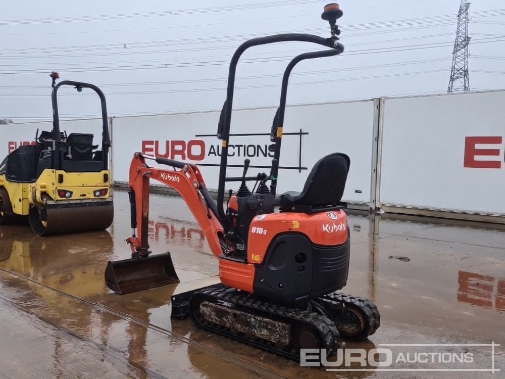 2018 Kubota U10-3 - 小型挖掘机:图3 2018 Kubota U10-3 - 小型挖掘机:图3
