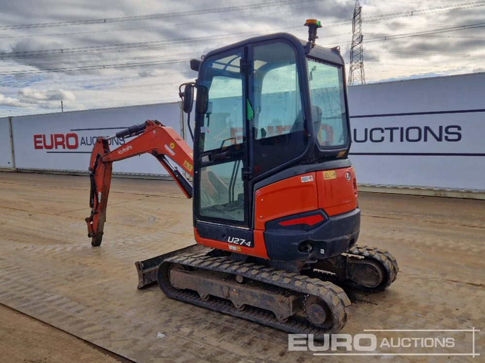 2018 Kubota U27-4 - 小型挖掘机:图3 2018 Kubota U27-4 - 小型挖掘机:图3