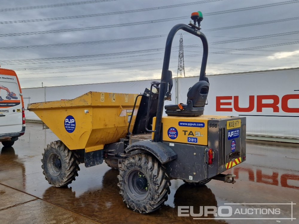 2018 Mecalac TA3H - 小型自卸车:图3 2018 Mecalac TA3H - 小型自卸车:图3