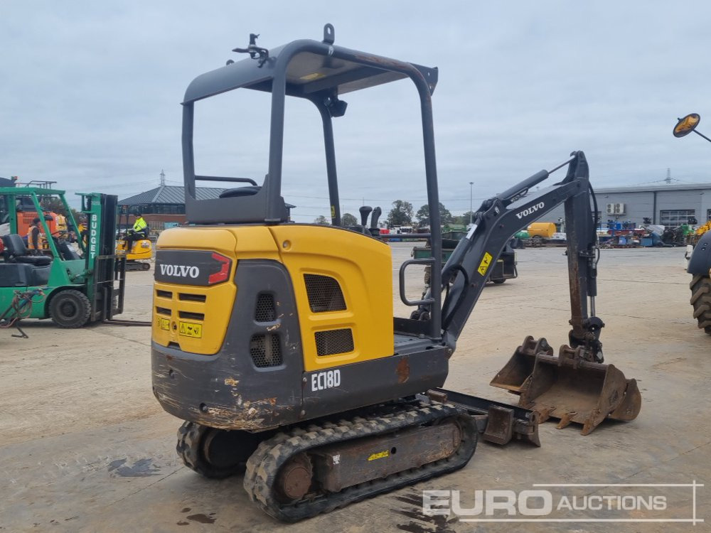 2018 Volvo EC18D - 小型挖掘机:图5 2018 Volvo EC18D - 小型挖掘机:图5