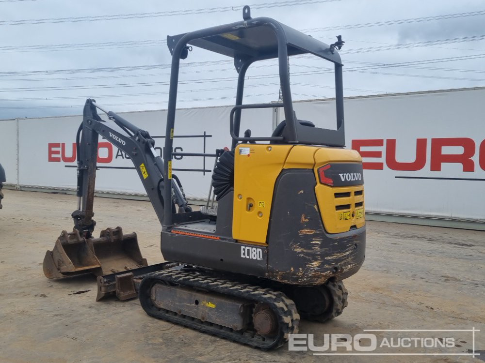 2018 Volvo EC18D - 小型挖掘机:图3 2018 Volvo EC18D - 小型挖掘机:图3
