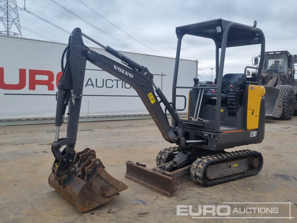 2018 Volvo EC18D - 小型挖掘机:图1 2018 Volvo EC18D - 小型挖掘机:图1