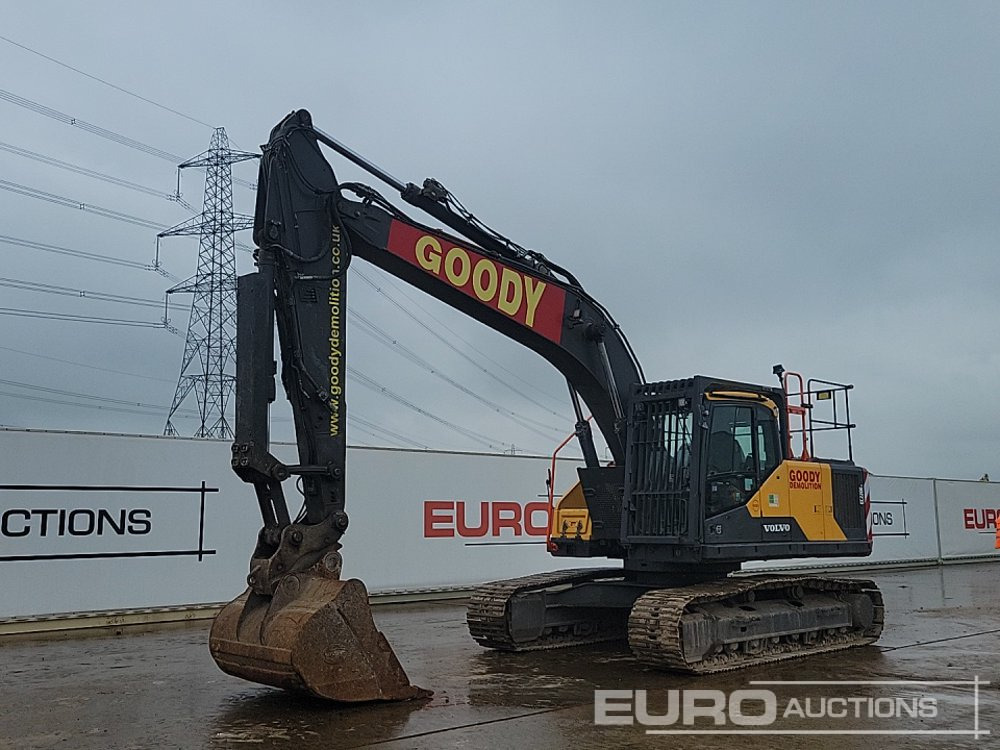 2018 Volvo EC220EL - 履带式挖掘机:图1 2018 Volvo EC220EL - 履带式挖掘机:图1
