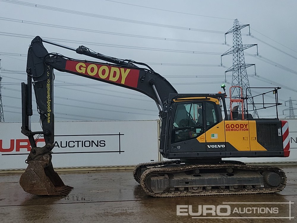 2018 Volvo EC220EL - 履带式挖掘机:图2 2018 Volvo EC220EL - 履带式挖掘机:图2