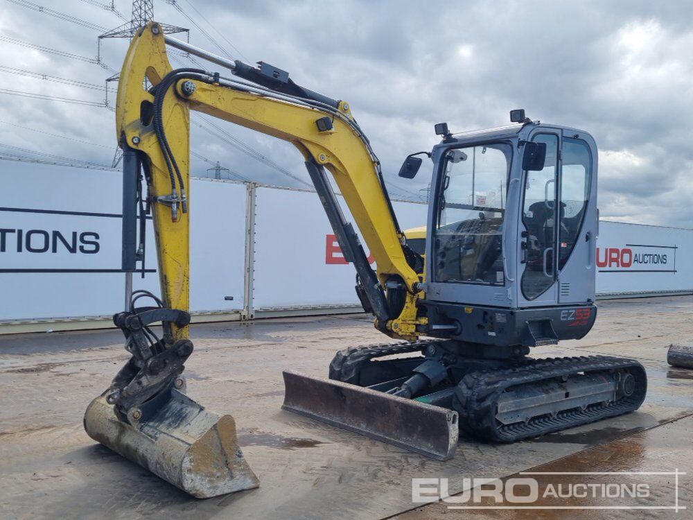 2018 Wacker Neuson EZ53 - 小型挖掘机:图1 2018 Wacker Neuson EZ53 - 小型挖掘机:图1