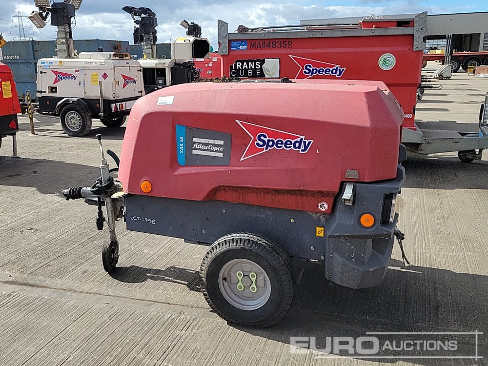 2019 Atlas Copco XAS48 - 空气压缩机:图2 2019 Atlas Copco XAS48 - 空气压缩机:图2
