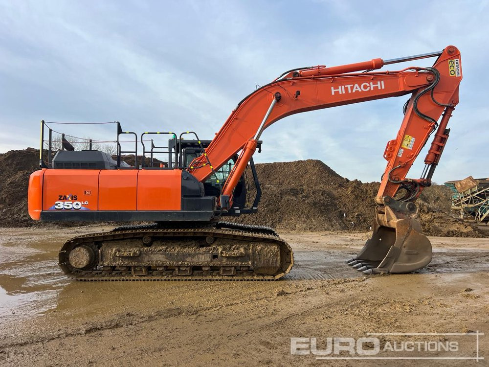 2019 Hitachi ZX350LCN-6 700mm Pads, CV, QH, Piped, AUX, Demo Cage - 履带式挖掘机:图2 2019 Hitachi ZX350LCN-6 700mm Pads, CV, QH, Piped, AUX, Demo Cage - 履带式挖掘机:图2