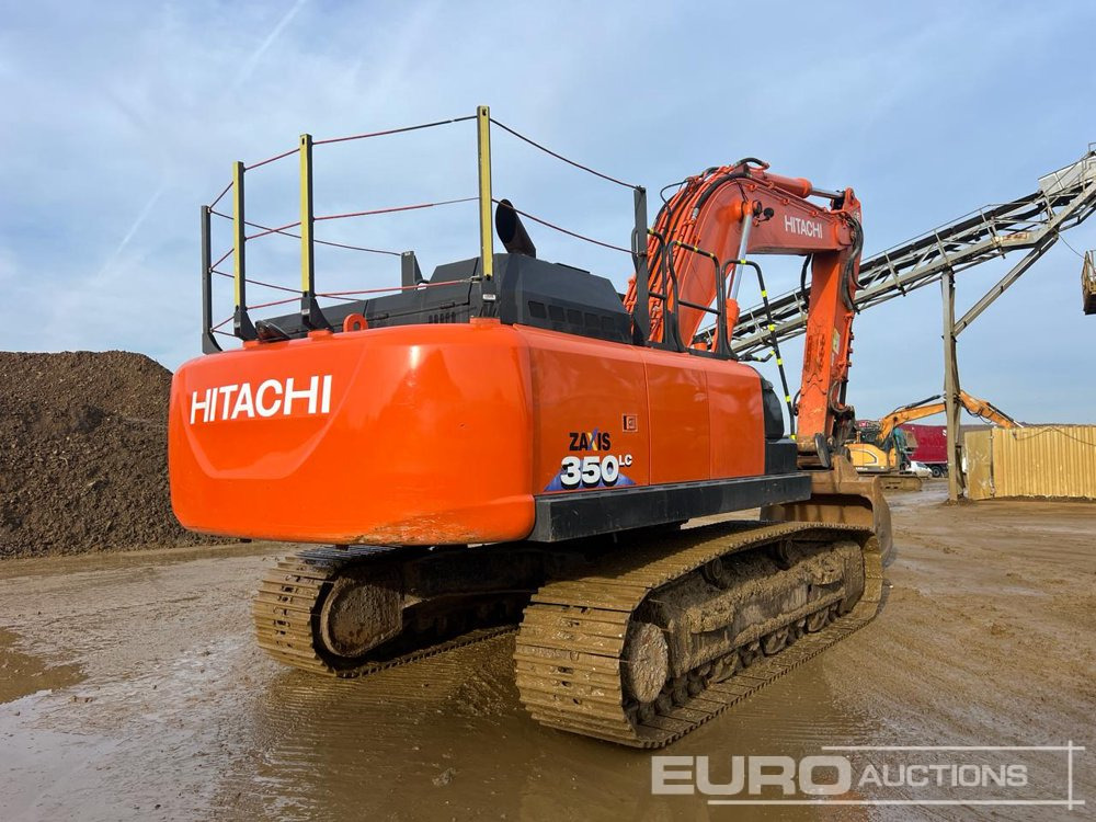 2019 Hitachi ZX350LCN-6 700mm Pads, CV, QH, Piped, AUX, Demo Cage - 履带式挖掘机:图3 2019 Hitachi ZX350LCN-6 700mm Pads, CV, QH, Piped, AUX, Demo Cage - 履带式挖掘机:图3
