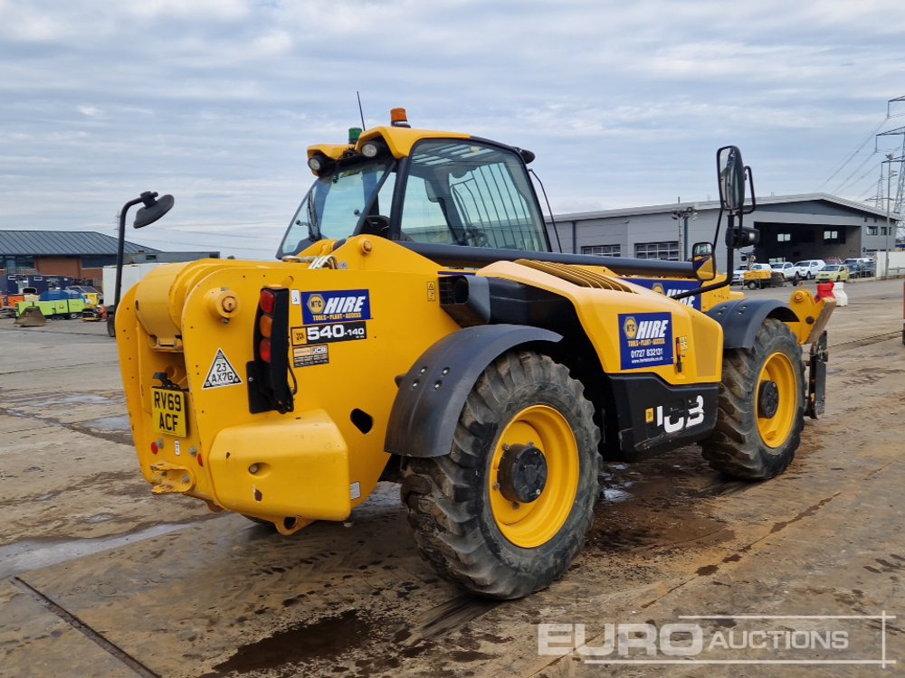 2019 JCB 540-140 Hi Viz - 伸缩臂叉装车:图5 2019 JCB 540-140 Hi Viz - 伸缩臂叉装车:图5