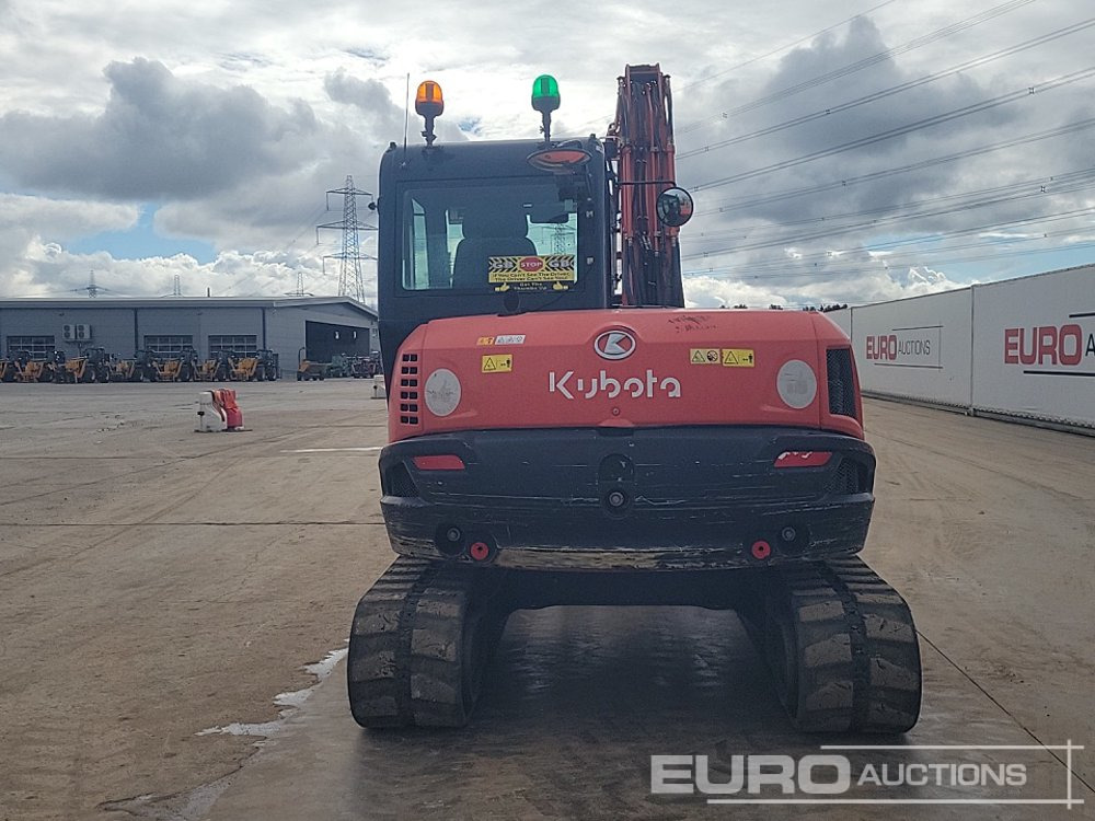 2019 Kubota KX080-4A - 小型挖掘机:图4 2019 Kubota KX080-4A - 小型挖掘机:图4