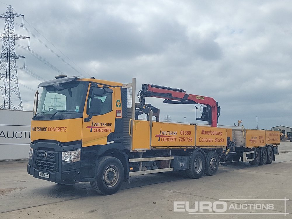 2019 Renault C440 - 栏板式/ 平板卡车:图1 2019 Renault C440 - 栏板式/ 平板卡车:图1