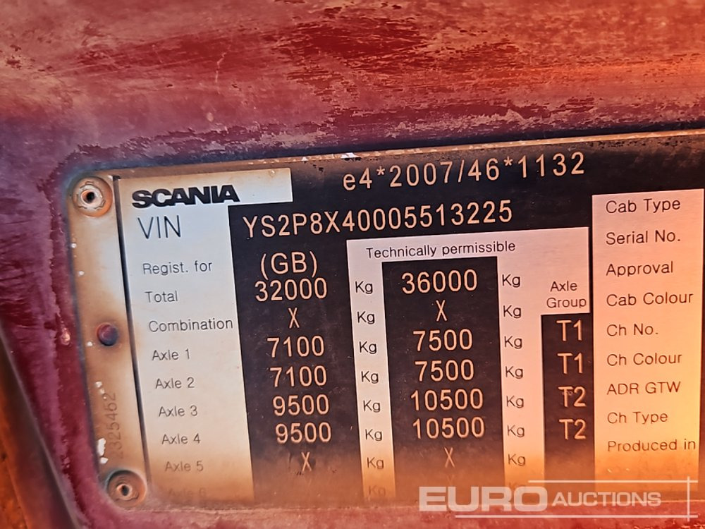 翻斗车 2019 Scania P410XT：图36