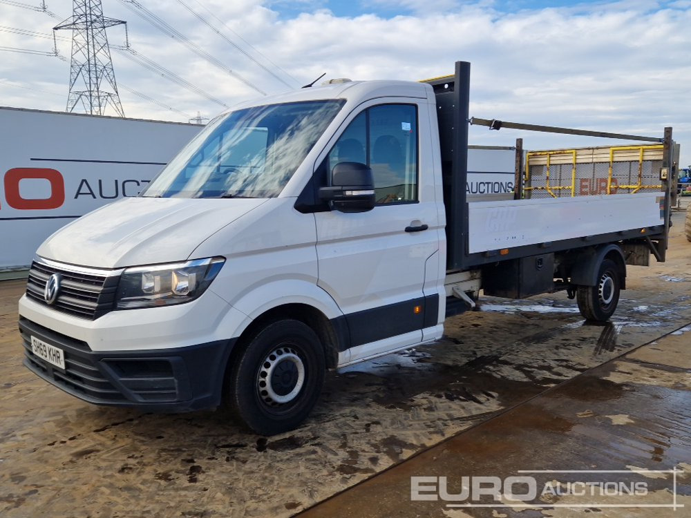 2019 Volkswagen Crafter CR35 - 平板货车:图1 2019 Volkswagen Crafter CR35 - 平板货车:图1