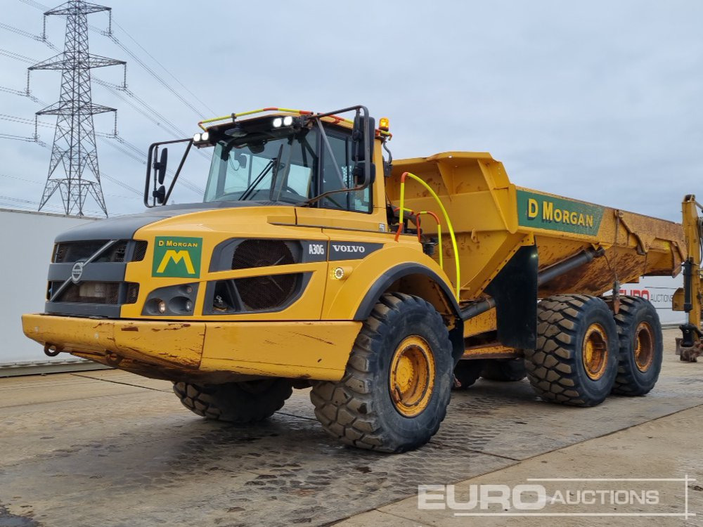 2019 Volvo A30G - 铰接式自卸车:图1 2019 Volvo A30G - 铰接式自卸车:图1