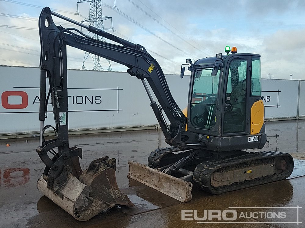2019 Volvo ECR50D - 小型挖掘机:图1 2019 Volvo ECR50D - 小型挖掘机:图1