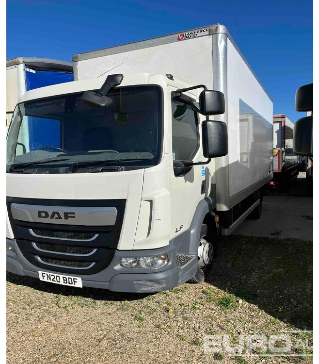 2020 DAF LF180 - 厢式卡车:图1 2020 DAF LF180 - 厢式卡车:图1