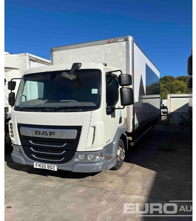 2020 DAF LF180 - 厢式卡车:图1 2020 DAF LF180 - 厢式卡车:图1