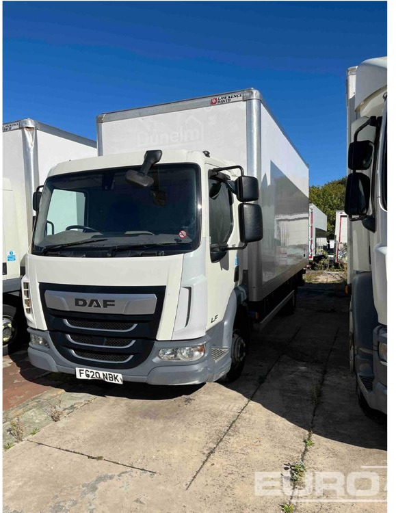 2020 DAF LF180 - 厢式卡车:图1 2020 DAF LF180 - 厢式卡车:图1