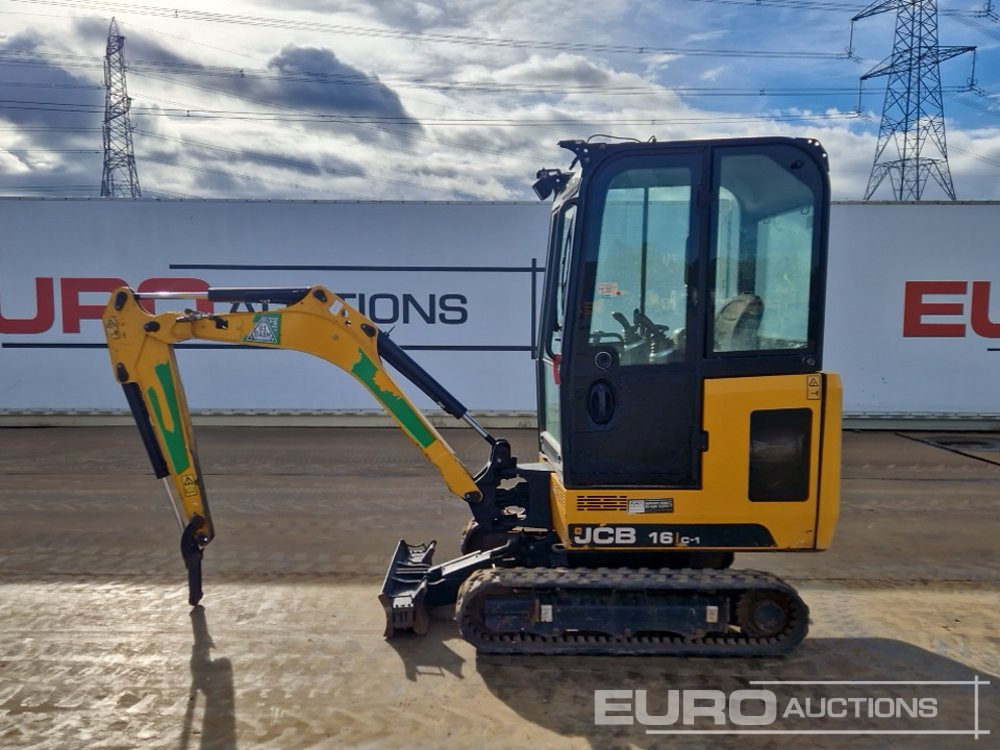 2020 JCB 16C-1 - 小型挖掘机:图2 2020 JCB 16C-1 - 小型挖掘机:图2