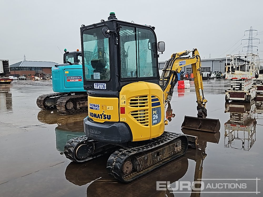 2020 Komatsu PC26MR-3 - 小型挖掘机:图5 2020 Komatsu PC26MR-3 - 小型挖掘机:图5