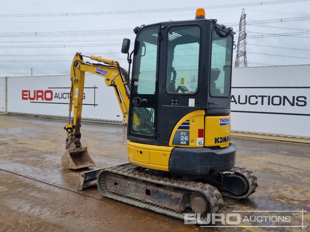 2020 Komatsu PC26MR-3 - 小型挖掘机:图3 2020 Komatsu PC26MR-3 - 小型挖掘机:图3