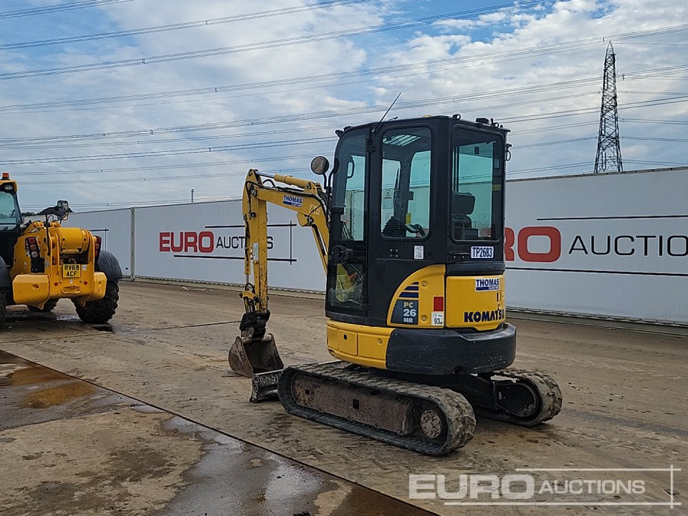 2020 Komatsu PC26MR-3 - 小型挖掘机:图3 2020 Komatsu PC26MR-3 - 小型挖掘机:图3