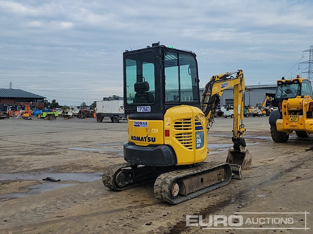 2020 Komatsu PC26MR-3 - 小型挖掘机:图5 2020 Komatsu PC26MR-3 - 小型挖掘机:图5