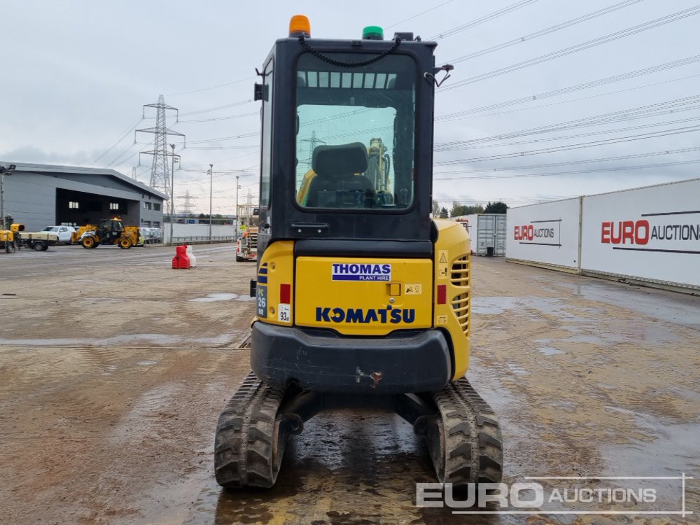 2020 Komatsu PC26MR-3 - 小型挖掘机:图4 2020 Komatsu PC26MR-3 - 小型挖掘机:图4