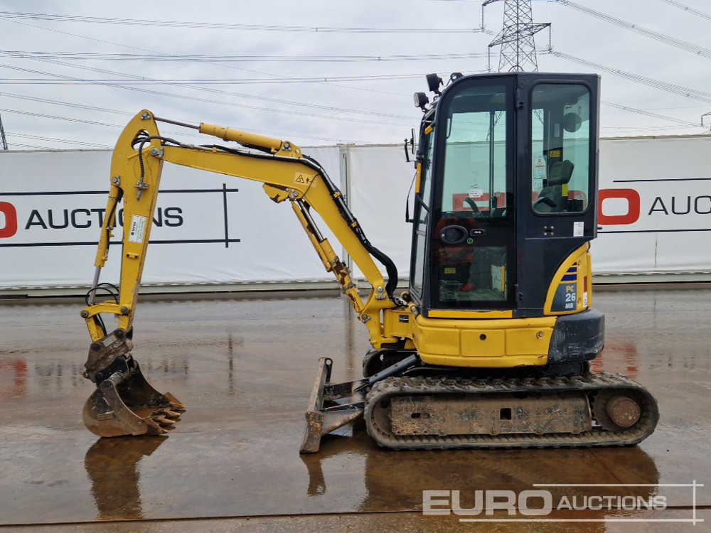 2020 Komatsu PC26MR-3 - 小型挖掘机:图2 2020 Komatsu PC26MR-3 - 小型挖掘机:图2