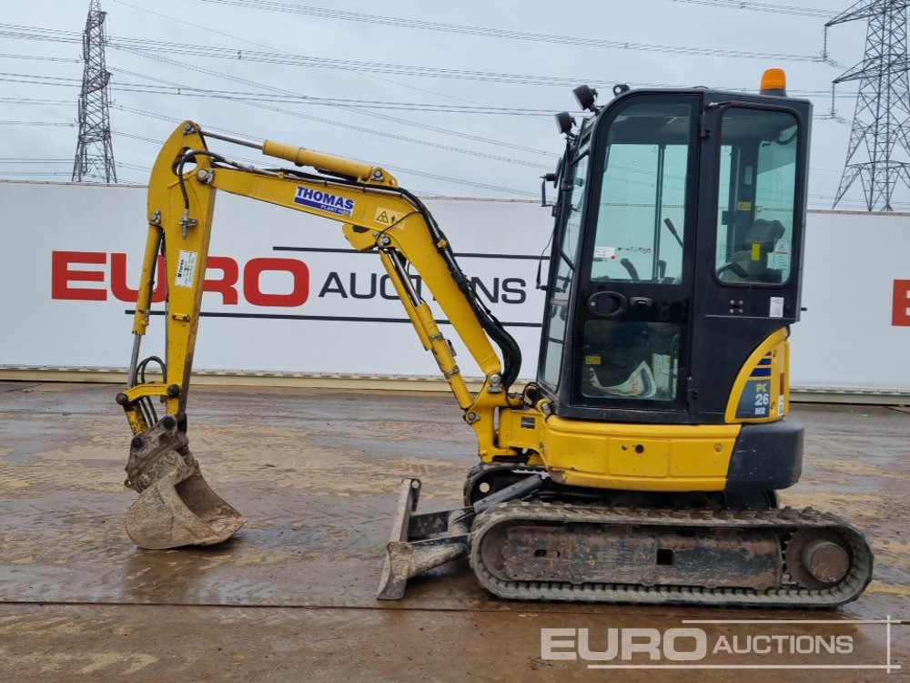 2020 Komatsu PC26MR-3 - 小型挖掘机:图2 2020 Komatsu PC26MR-3 - 小型挖掘机:图2