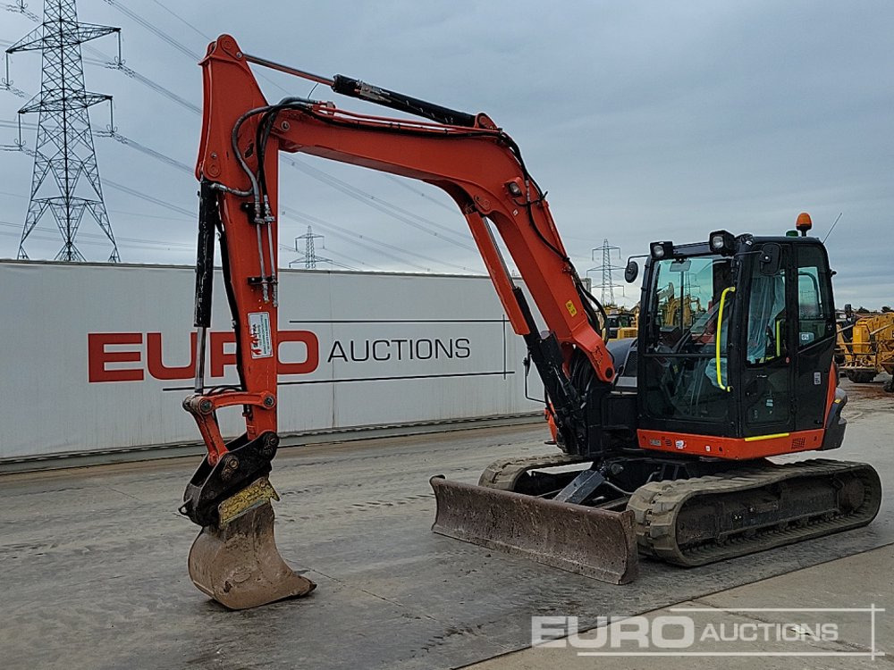 2020 Kubota KX080-4A2 - 小型挖掘机:图1 2020 Kubota KX080-4A2 - 小型挖掘机:图1