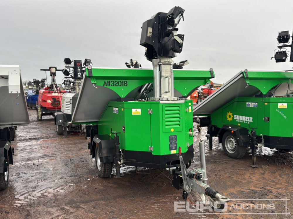 2020 Trime X-SOLAR Single Axle LED Solar Lighting Tower - 照明塔:图5 2020 Trime X-SOLAR Single Axle LED Solar Lighting Tower - 照明塔:图5