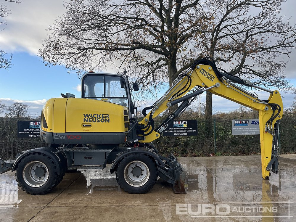 2020 Wacker Neuson EW100 - 轮式挖掘机:图3 2020 Wacker Neuson EW100 - 轮式挖掘机:图3