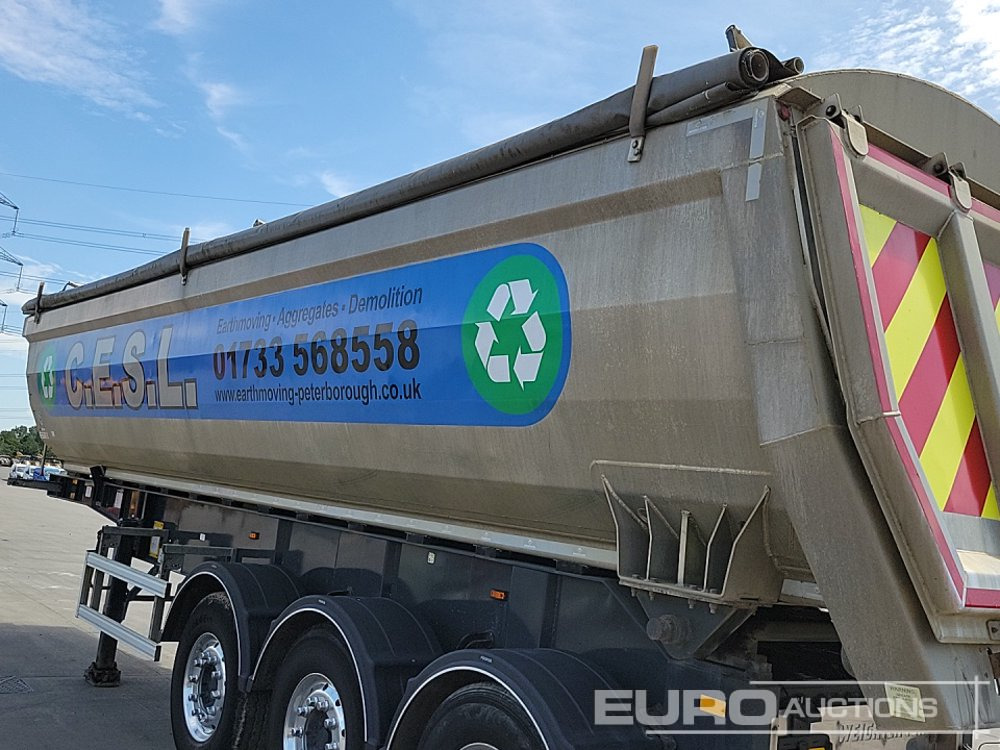 翻斗半拖车 2020 Weightlifter Tri Axle Bulk Tipping Trailer, Easy Sheet：图32