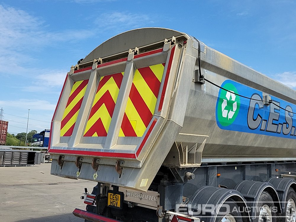 翻斗半拖车 2020 Weightlifter Tri Axle Bulk Tipping Trailer, Easy Sheet：图15