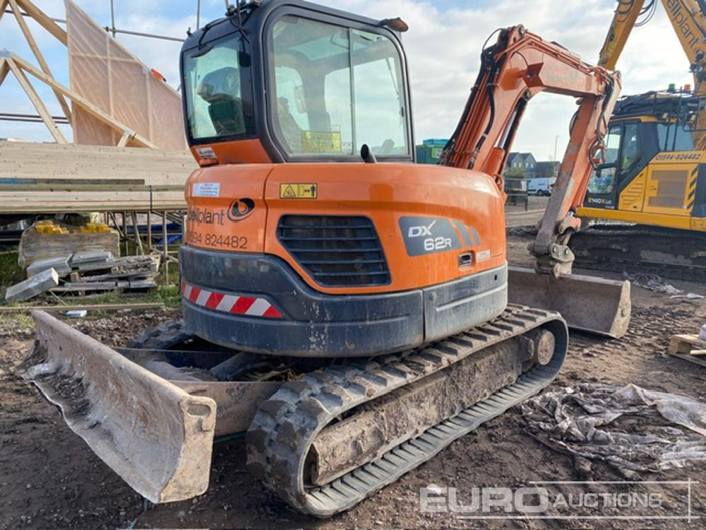 2021 Doosan DX62R-3 - 小型挖掘机:图4 2021 Doosan DX62R-3 - 小型挖掘机:图4