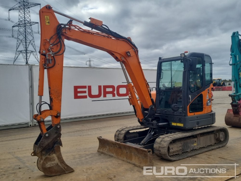 2021 Doosan DX63-3 - 小型挖掘机:图1 2021 Doosan DX63-3 - 小型挖掘机:图1