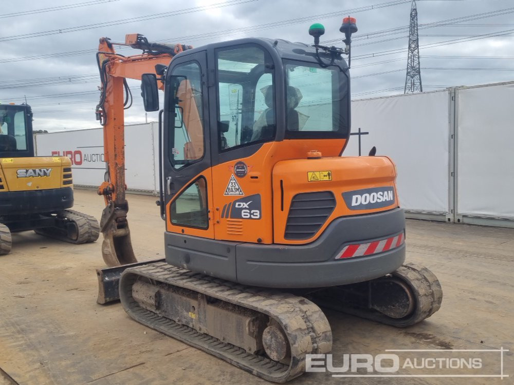 2021 Doosan DX63-3 - 小型挖掘机:图3 2021 Doosan DX63-3 - 小型挖掘机:图3