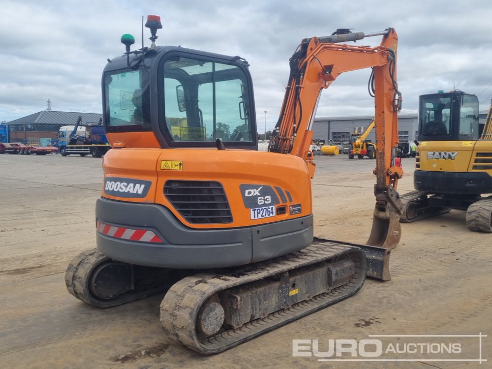 2021 Doosan DX63-3 - 小型挖掘机:图5 2021 Doosan DX63-3 - 小型挖掘机:图5
