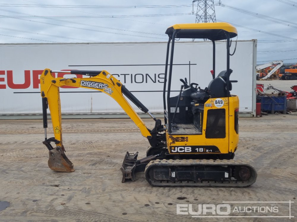 2021 JCB 18Z - 小型挖掘机:图2 2021 JCB 18Z - 小型挖掘机:图2