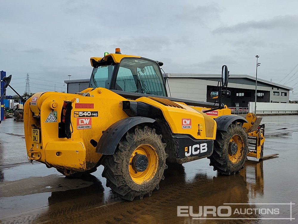 2021 JCB 540-140 Hi Viz - 伸缩臂叉装车:图5 2021 JCB 540-140 Hi Viz - 伸缩臂叉装车:图5