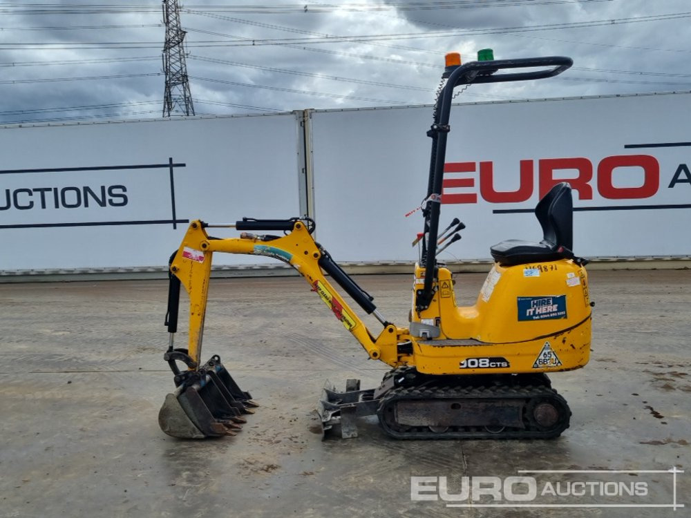 2021 JCB 8008CTS - 小型挖掘机:图2 2021 JCB 8008CTS - 小型挖掘机:图2