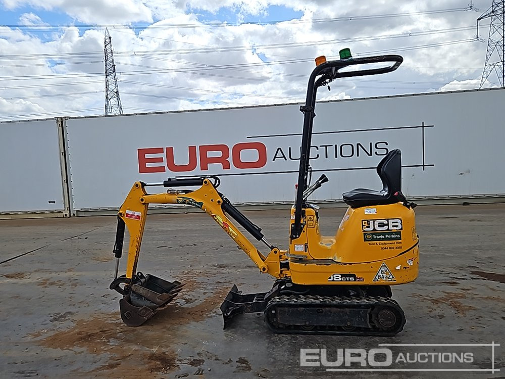 2021 JCB 8008CTS - 小型挖掘机:图2 2021 JCB 8008CTS - 小型挖掘机:图2