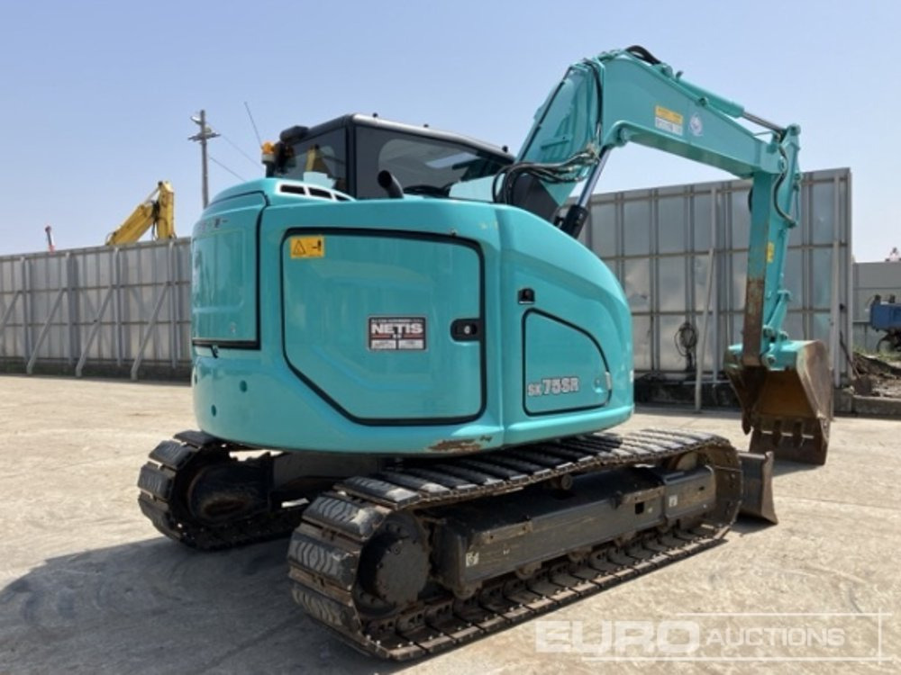 小型挖掘机 2021 Kobelco SK75SR-7：图12